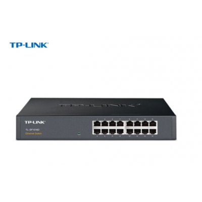 TP-LINK 16口百兆非网管交换机 监控网络网线分线器